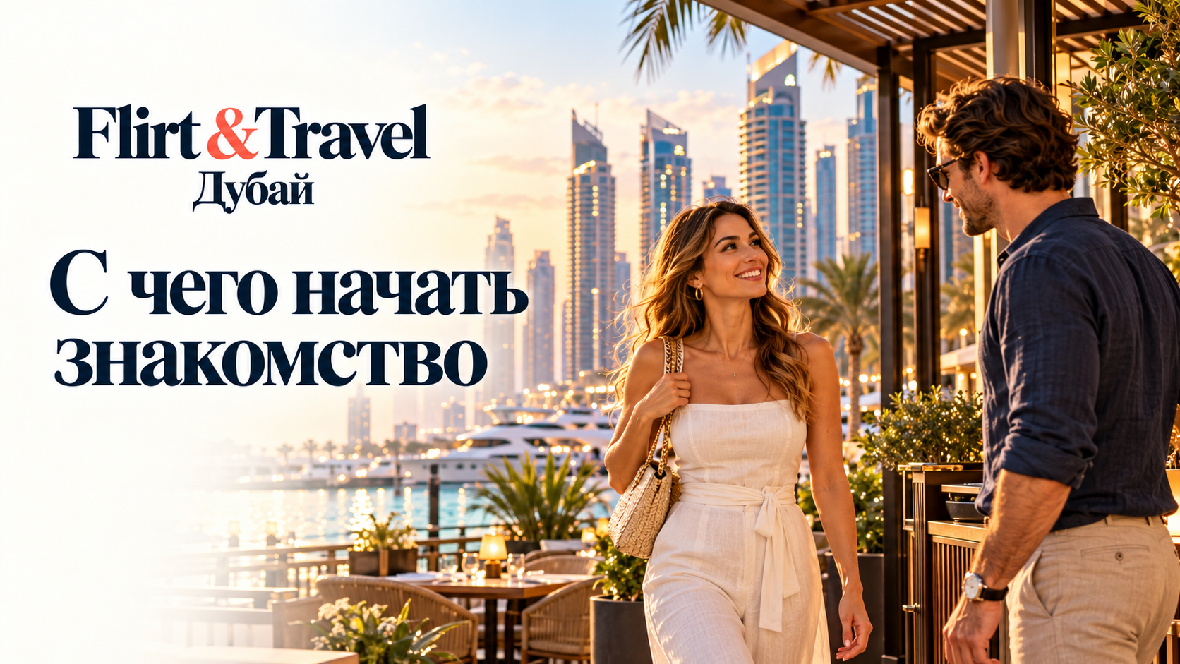 Фирменный баннер Flirt & Travel: Дубай